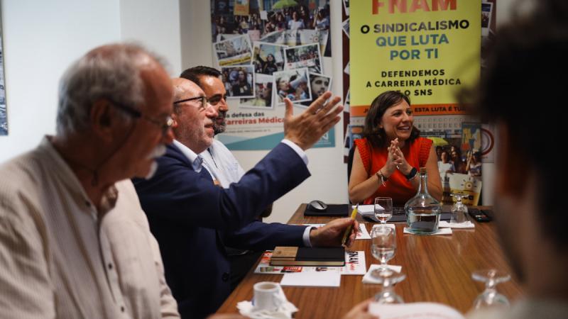 Encontro com a Federação Nacional dos Médicos (FNAM)