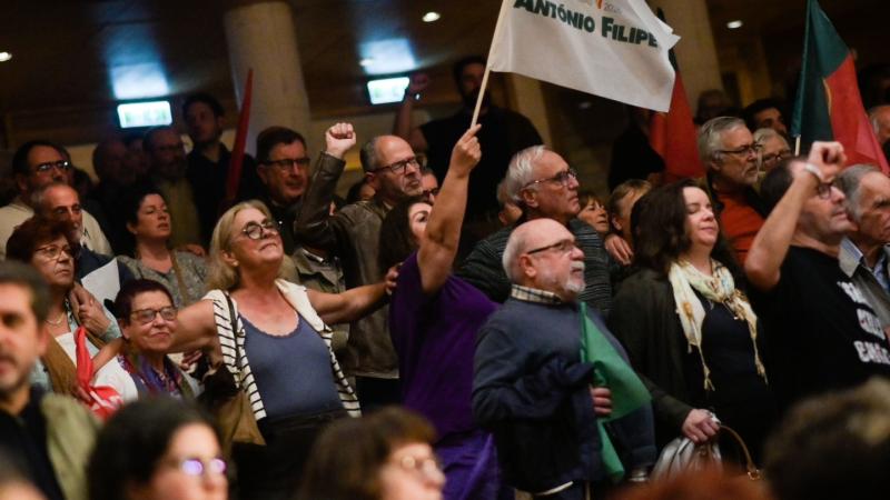 Comício «Com o Povo, Por Abril, Por Portugal»