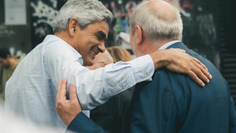 Contacto com trabalhadores do piquete de greve