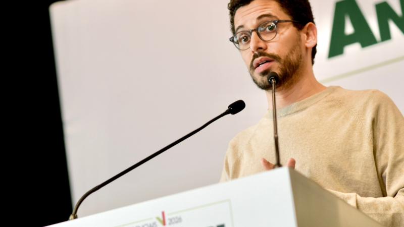 Almoço com apoiantes, no Clube Recreativo do Feijó