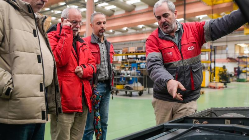 Visita às Oficinas da CP em Guifões