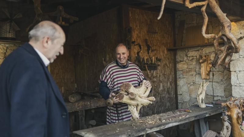 Visita ao Presépio Vivo de Priscos
